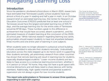 Responding with Urgency: Mitigating Learning Loss